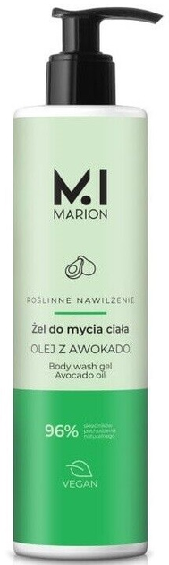 Żel do mycia ciała Marion Mi Roślinne Nawilżenie z olejem z awokado 300 ml (5902853065449) - obraz 1