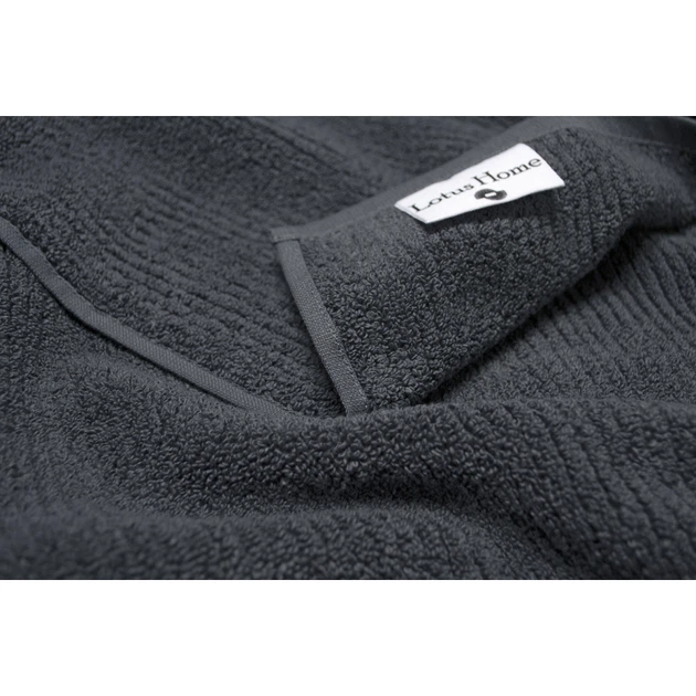 Полотенце махровое Lotus Home Bold antrasit 50*90 (svt-2000022329453) - изображение 4