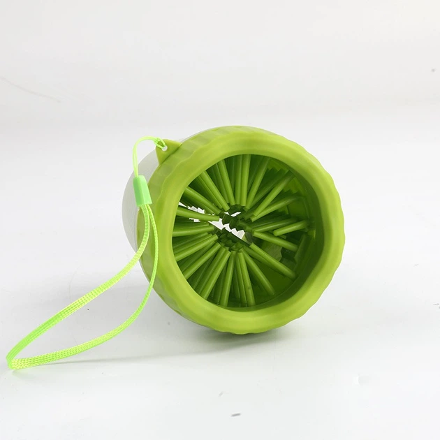 Лапомийка для собак MHZ Paw Washer для миття лап від бруду 16х7.5 см для великих порід Зелений - зображення 4