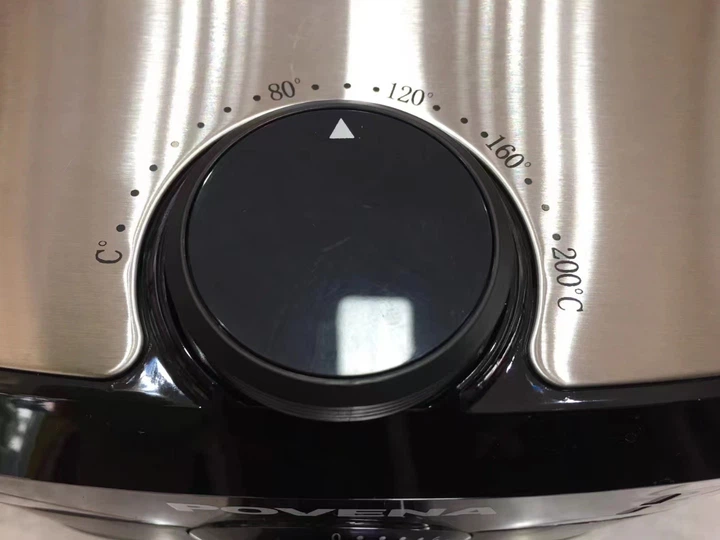 Аэрогриль Povena-5522 5.5L 1500W аэрофритюрница с регулировкой температуры и таймером - изображение 8