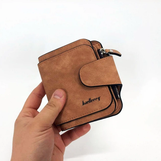 Кошелек Baellerry Forever N2346 brown женский портмоне / клатч / замша - Фото 8 Кошелек Baellerry Forever N2346 brown женский портмоне / клатч / замша - изображение 8