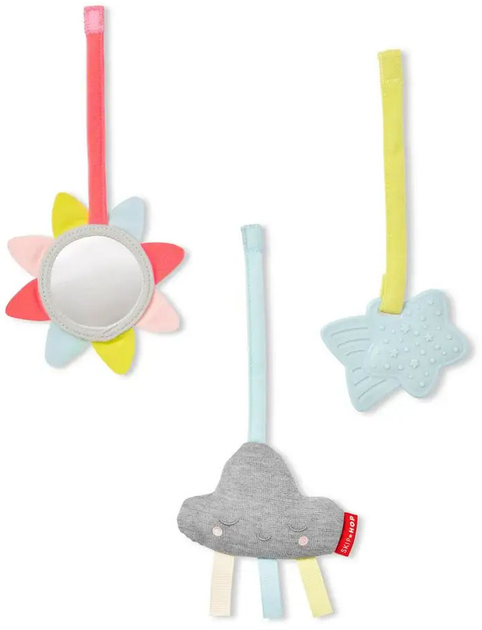 Mata edukacyjna Skip Hop Silver Lining Cloud Wooden Activity Gym (195861578222) - obraz 5