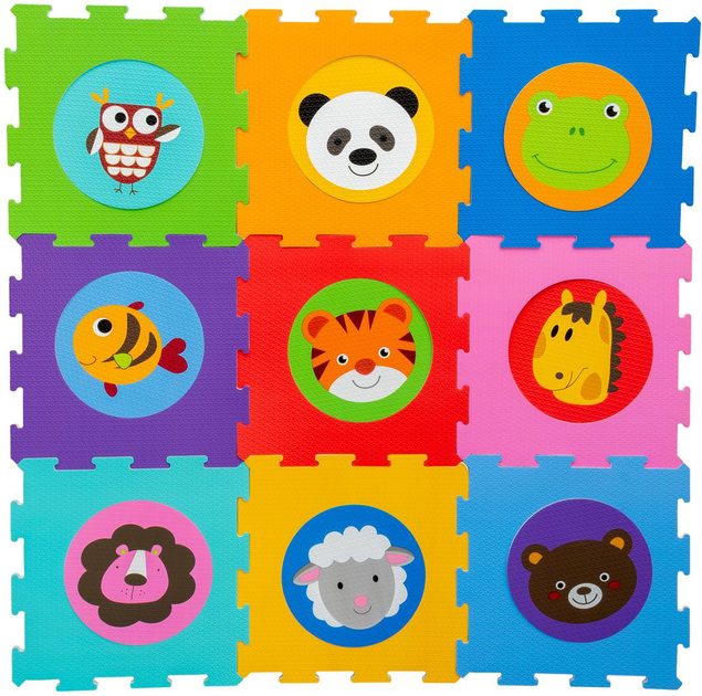 Розвиваючий килимок Smily Play Тварини (5905375840044) - зображення 1
