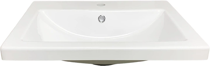 Раковина, умывальник накладной, искусственный камень ADAMANT Cers 50 White - изображение 3