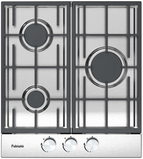 Варильна поверхня газова Fabiano FHG 8454 VGH Inox 8112.406.1485 - изображение 2