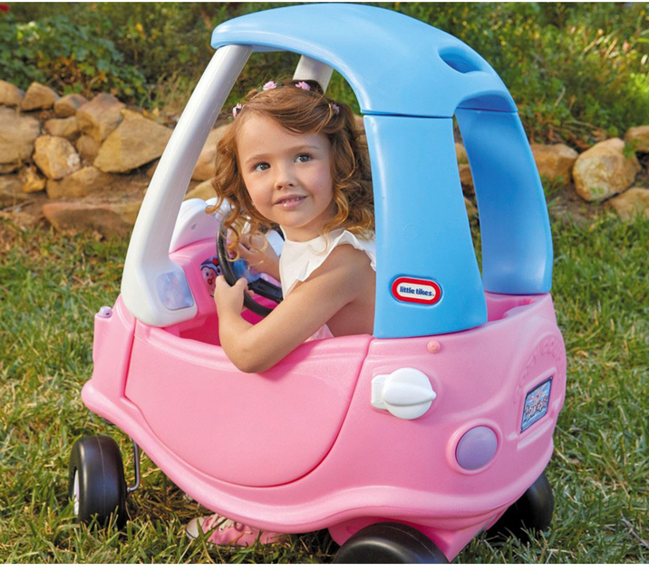 Jeździk Little Tikes Cozy Coupe Princess (0050743614798) - obraz 2