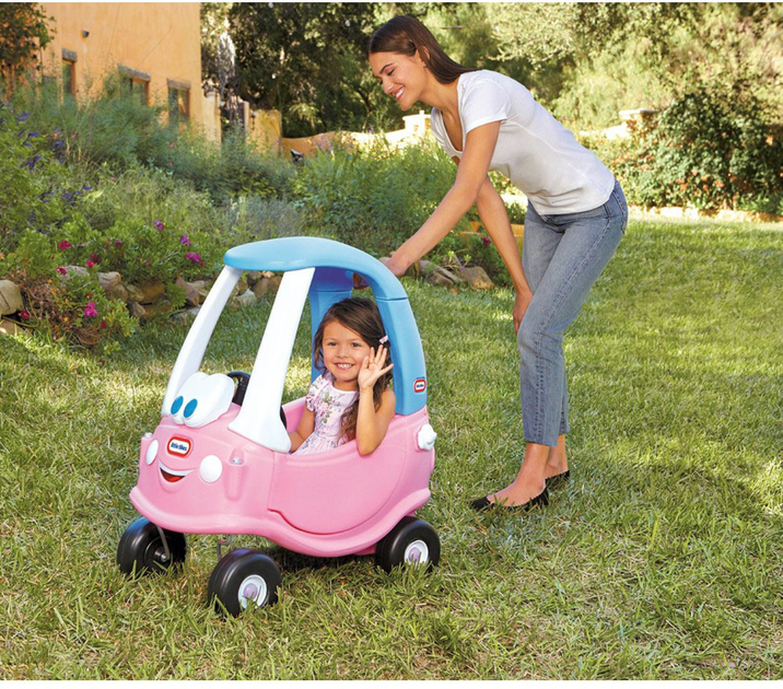 Jeździk Little Tikes Cozy Coupe Princess (0050743614798) - obraz 3