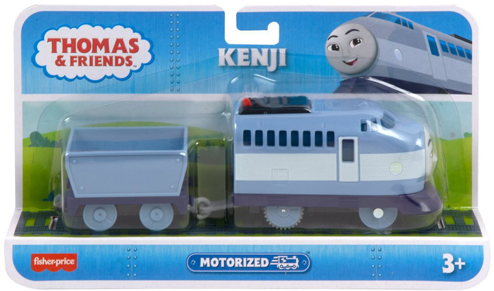 Lokomotywa z napędem Fisher-Price Thomas and Friends Kenji z przyczepą (0194735072644) - obraz 1