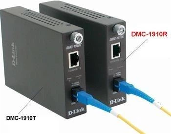 Медіаконвертер D-Link DMC-1910R 1xGE-1GBaseLX WDM (Tx1310, Rx1550), SM 15km, SC - зображення 2