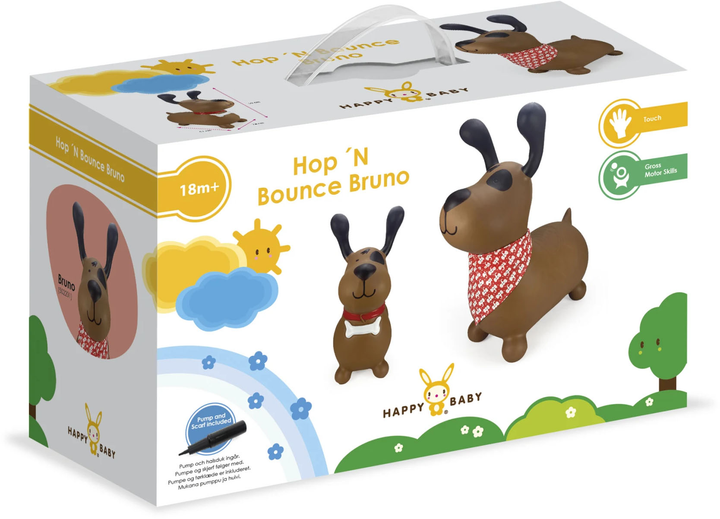 Стрибунець Happy Baby Hop N Bounce Bruno (5713428019183) - зображення 1