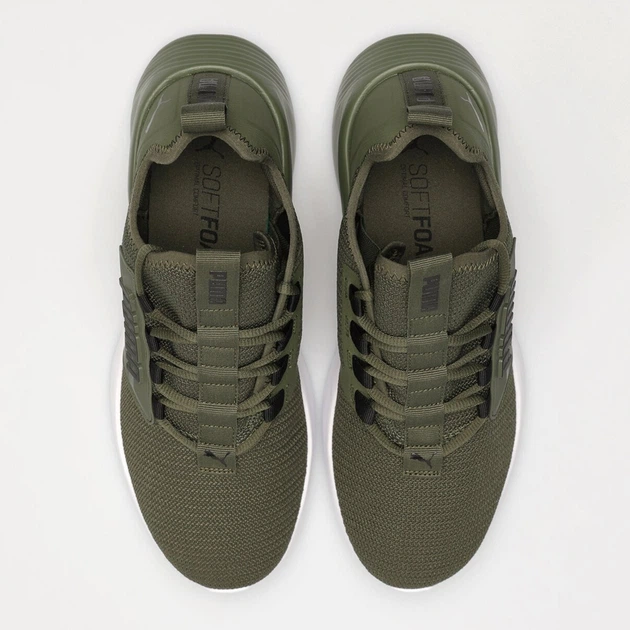 Buty do biegania męskie Puma Retaliate Block 19554916 44.5 (10UK) 29 cm Zielony/Czarny (4065452552282) - obraz 4