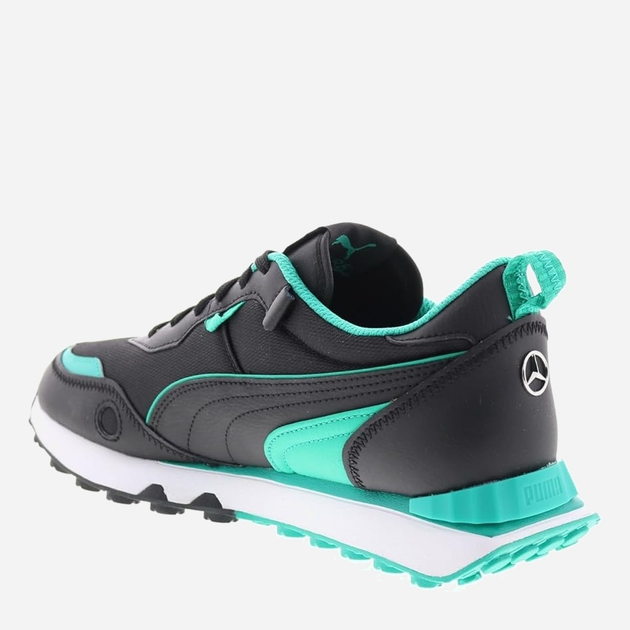 Чоловічі кросівки Puma MAPF1 Rider FV 30791802 44 (9.5UK) 28.5 см Чорний/Зелений (4065454991683) - зображення 6