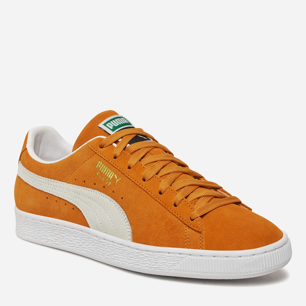 Tenisówki męskie do kostki Puma Suede Classic XXI 37491578 41 (7.5UK) 26.5 cm Pomarańczowy/Biały (4065452929282) - obraz 2