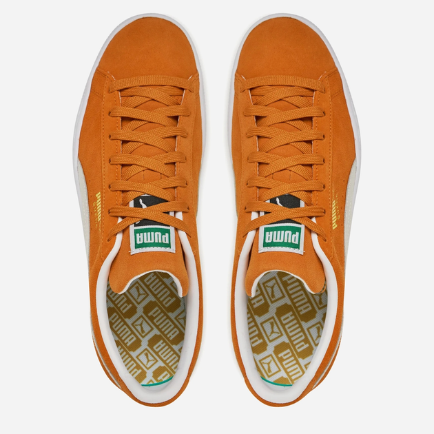 Чоловічі кеди низькі Puma Suede Classic XXI 37491578 41 (7.5UK) 26.5 см Помаранчевий/Білий (4065452929282) - зображення 6