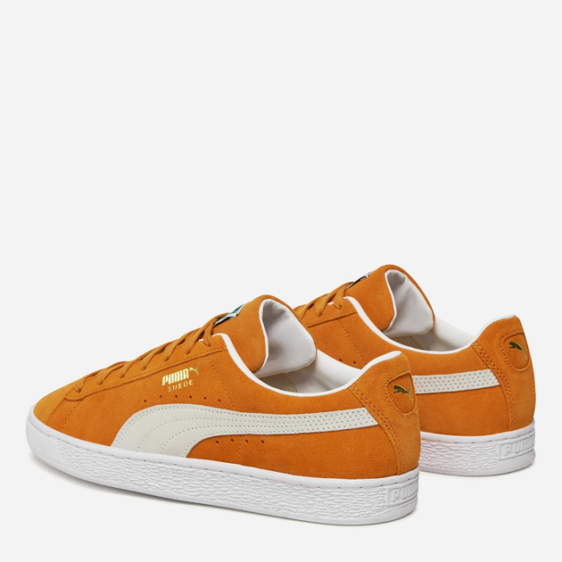 Чоловічі кеди низькі Puma Suede Classic XXI 37491578 42 (8UK) 27 см Помаранчевий/Білий (4065452929299) - зображення 5