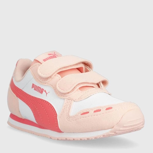 Дитячі кросівки для дівчинки Puma Cabana Racer SL 20 V PS 38373009 32 (13) Білий/Рожевий (4065452684686) - зображення 2