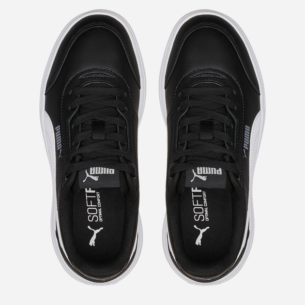Sneakersy chłopięce Puma Tori Jr 38488004 38.5 Czarny/Biały (4065449649261) - obraz 4