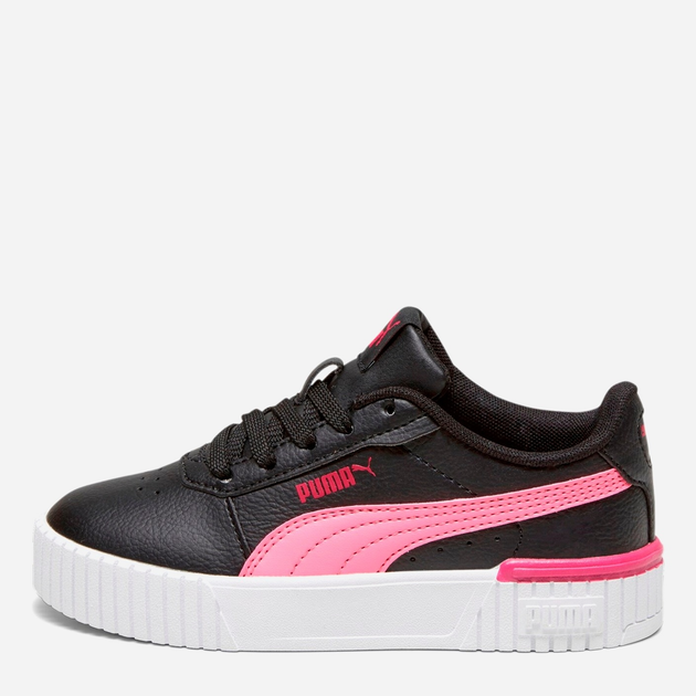 Дитячі кеди для дівчинки Puma Carina 2.0 PS 38618611 27.5 (9.5) Чорний/Червоний (4065454864260) - зображення 3
