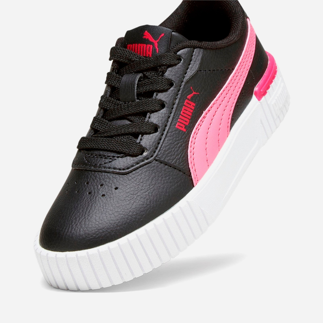 Дитячі кеди для дівчинки Puma Carina 2.0 PS 38618611 27.5 (9.5) Чорний/Червоний (4065454864260) - зображення 5
