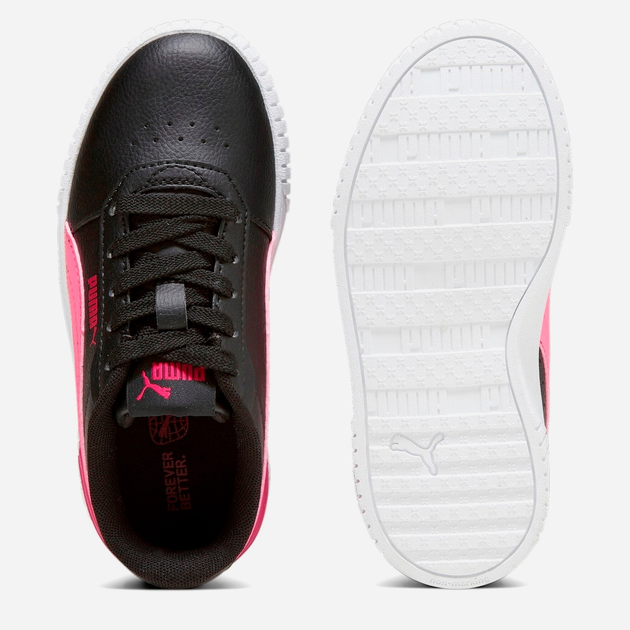 Дитячі кеди для дівчинки Puma Carina 2.0 PS 38618611 31 (12) Чорний/Червоний (4065454864314) - зображення 4
