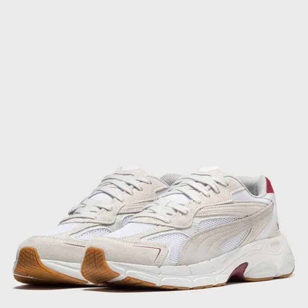 Buty sportowe męskie skórzane Puma Teveris NITRO Feather 38877411 42 (8UK) 27 cm Szary/Fioletowy (4065452502713) - obraz 2