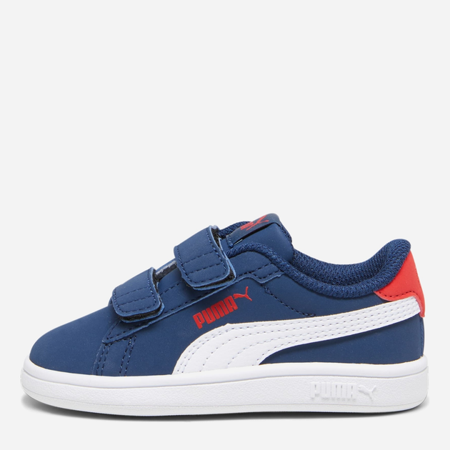 Sneakersy chłopięce na rzepy Puma Puma Smash 3.0 Buck V Inf 39204105 23 (6) Granatowe (4099683119884) - obraz 3