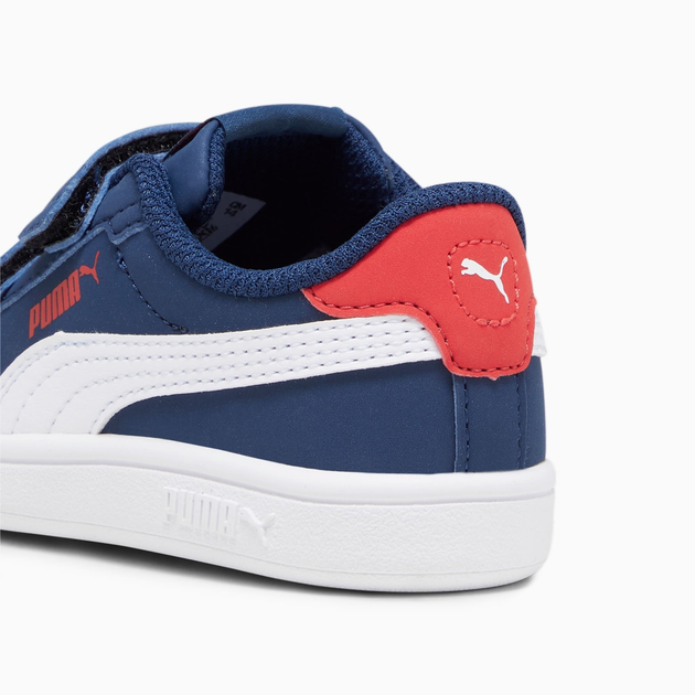 Sneakersy chłopięce na rzepy Puma Puma Smash 3.0 Buck V Inf 39204105 25 (8) Granatowe (4099683119907) - obraz 4