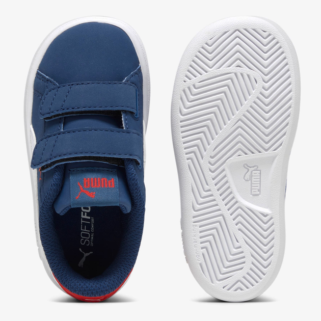 Sneakersy chłopięce na rzepy Puma Puma Smash 3.0 Buck V Inf 39204105 25 (8) Granatowe (4099683119907) - obraz 6