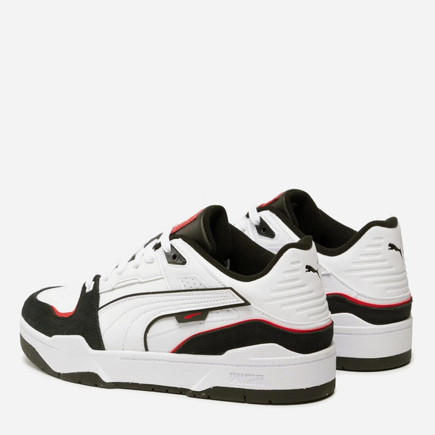 Чоловічі снікери Puma Slipstream Bball Mix 39378701 46 (11UK) 30 см Білий/Чорний (4065454978301) - зображення 4