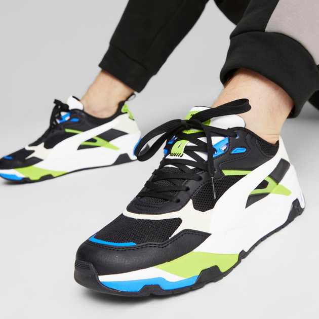 Чоловічі кросівки Puma Trinity 38928912 44.5 (10UK) 29 см Чорні з білим і салатовим (4065454968074) - зображення 5