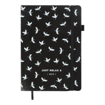 Книга записна Buromax Relax 96 аркушів А5 у клітинку чорний (BM.295101-01) - Фото 1 Книга записна Buromax Relax 96 аркушів А5 у клітинку чорний (BM.295101-01) - зображення 1