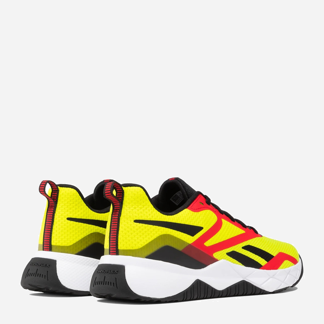 Чоловічі кросівки для залу Reebok NFX Trainer 100205051 41 (7.5UK) Жовті (1200143811405) - зображення 4