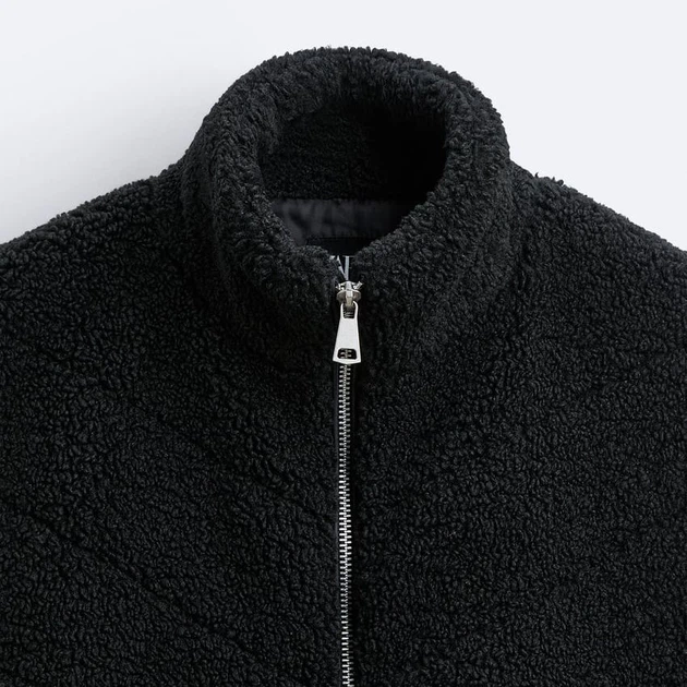 Теплий жилет чоловічий Zara 778801748 L Чорний (1159798786