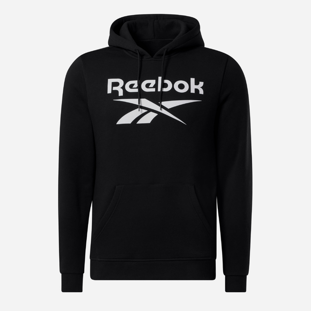 Bluza męska z kapturem Reebok Identity Big 100050290 L Czarna (4066751141269) - obraz 6