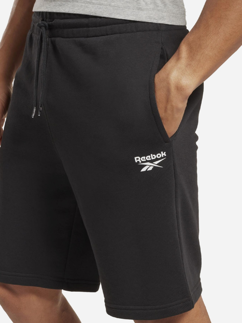 Spodenki dresowe męskie Reebok Identity Smal 100065296 M/S Czarne (4066751246513) - obraz 4