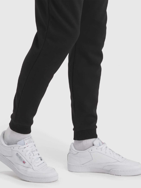 Спортивні штани чоловічі Reebok Identity Smal 100202842 2XL Чорні (1200143504673) - зображення 5