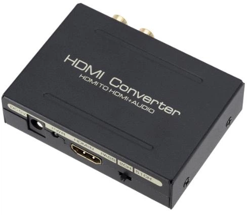 Конвертер Extractor HDMI в SPDIF(оптику)/тюльпаны аналог преобразователь (673066277) Черный - изображение 4