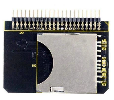 Адаптер SD IDE (44 pin) для ноутбука - Заміна HDD вінчестера жорсткого диска на SD карту Чорний - Фото 6 Адаптер SD IDE (44 pin) для ноутбука - Заміна HDD вінчестера жорсткого диска на SD карту Чорний - зображення 6