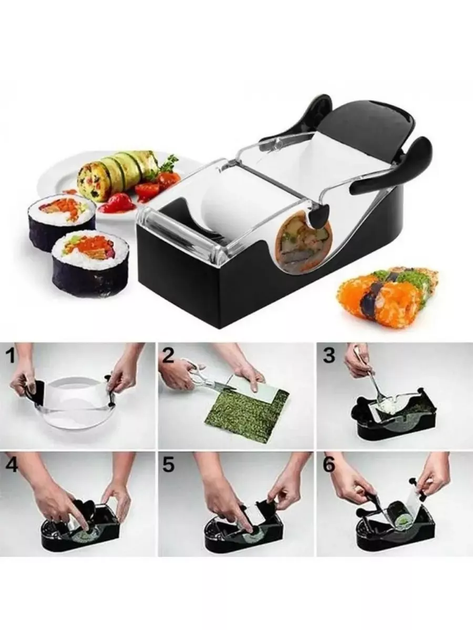 Машинка Perfect Roll-Sushi для приготування суші та роликів в домашніх умовах (RD-36) - Фото 5 Машинка Perfect Roll-Sushi для приготування суші та роликів в домашніх умовах (RD-36) - зображення 5