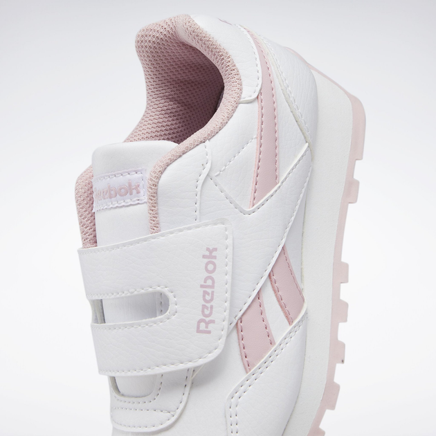 Buty sportowe dziecięce dla dziewczynki na rzepy Reebok Royal Rewind 100046407 30.5 Białe z bladoróżowym (4064053757638) - obraz 7
