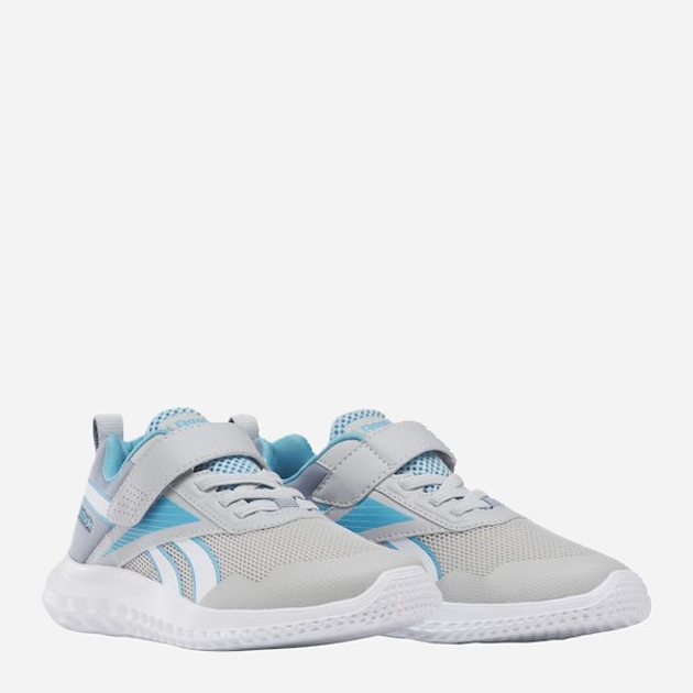 Buty sportowe dziecięce dla dziewczynki na rzepy Reebok Rush Runner 5 100074570 32.5 Szare (1200143116746) - obraz 2