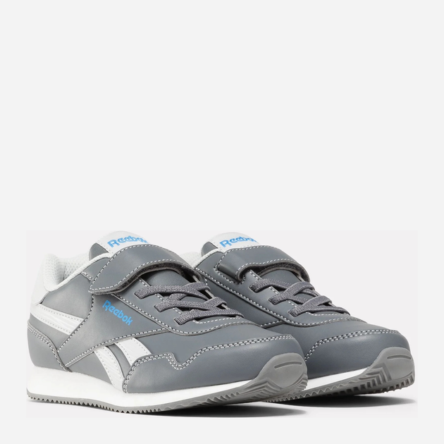 Buty sportowe chłopięce na rzepy Reebok Royal Cl Jog 100074581 34 Szare (1200143121795) - obraz 2