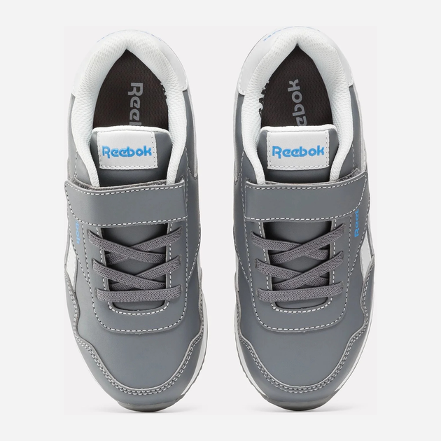 Buty sportowe chłopięce na rzepy Reebok Royal Cl Jog 100074581 34 Szare (1200143121795) - obraz 5