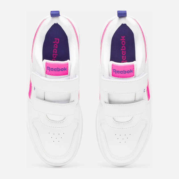 Sneakersy dziecięce dla dziewczynki na rzepy Reebok Royal Prime 2 100074594 31.5 Białe (1200143126820) - obraz 5