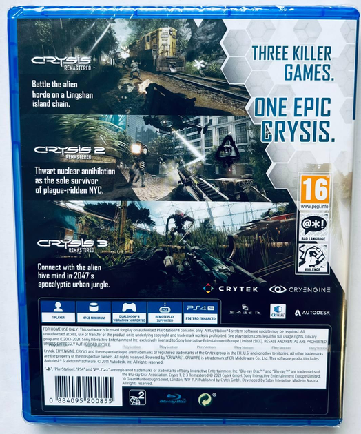 ROZETKA » Crysis Remastered Trilogy, русские субтитры - диск для ...