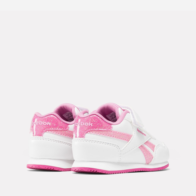 Дитячі кросівки для дівчинки Reebok Royal Cl Jog 100075162 22 Білі з рожевим (1200143260852) - зображення 3