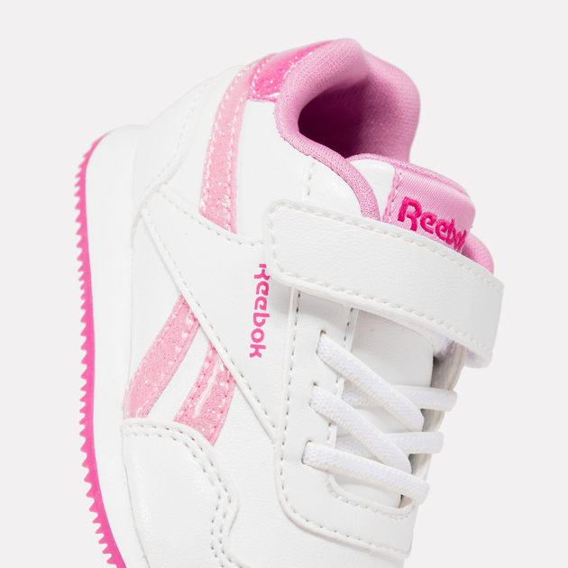 Дитячі кросівки для дівчинки Reebok Royal Cl Jog 100075162 22 Білі з рожевим (1200143260852) - зображення 7