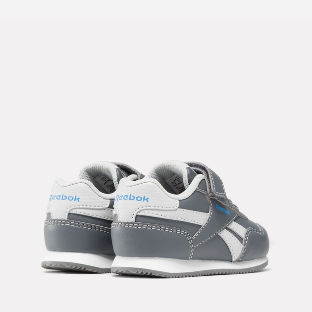 Buty sportowe chłopięce na rzepy Reebok Royal Cl Jog 100075173 26.5 Szare (1200143261828) - obraz 3