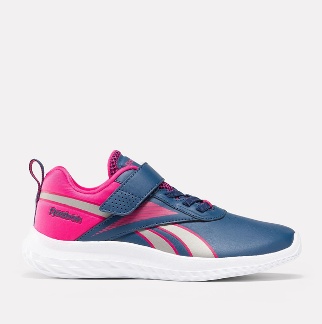 Buty sportowe dziecięce dla dziewczynki na rzepy Reebok Rush Runner 5 100075213 31 Granatowe (1200143267240) - obraz 1