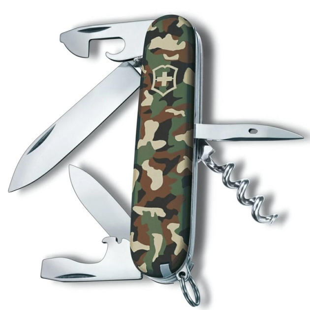 Швейцарський мультиінструмент Victorinox Spartan 91 мм Камуфляж 1.3603.94 - зображення 2